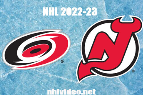 Carolina Hurricanes vs New Jersey Devils Full Game Replay Mar 12, 2023 NHL Live Stream
