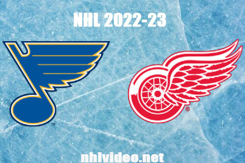 St. Louis Blues vs Detroit Red Wings Full Game Replay Mar 23, 2023 NHL Live Stream