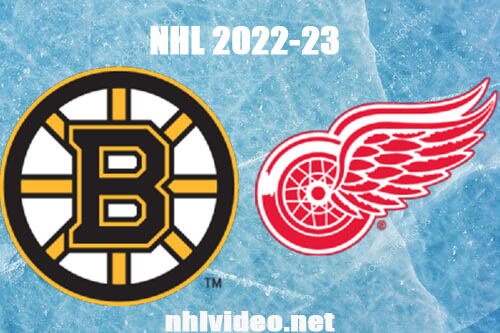 Boston Bruins vs Detroit Red Wings Full Game Replay Mar 12, 2023 NHL Live Stream