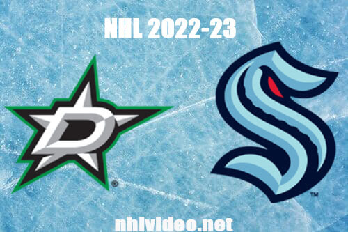 Dallas Stars vs Seattle Kraken Full Game Replay Mar 11, 2023 NHL Live Stream