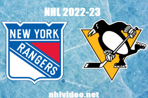 New York Rangers vs Pittsburgh Penguins Full Game Replay Mar 12, 2023 NHL Live Stream