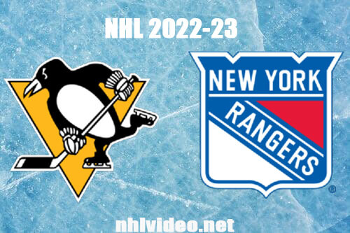 Pittsburgh Penguins vs New York Rangers Full Game Replay Mar 16, 2023 NHL Live Stream