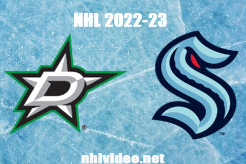 Dallas Stars vs Seattle Kraken Full Game Replay Mar 13, 2023 NHL Live Stream