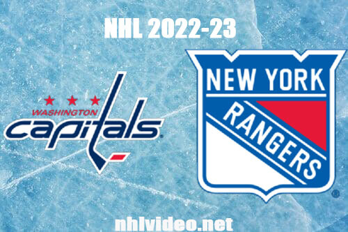 Washington Capitals vs New York Rangers Full Game Replay Mar 14, 2023 NHL Live Stream