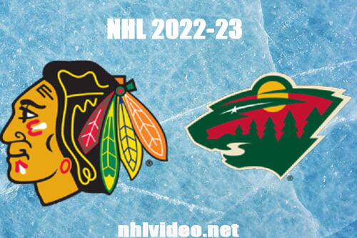 Chicago Blackhawks vs Minnesota Wild Full Game Replay Mar 25, 2023 NHL Live Stream