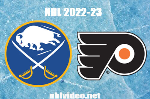 Buffalo Sabres vs Philadelphia Flyers Full Game Replay Apr 1, 2023 NHL Live Stream