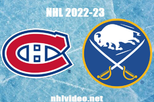 Montreal Canadiens vs Buffalo Sabres Full Game Replay Mar 27, 2023 NHL Live Stream
