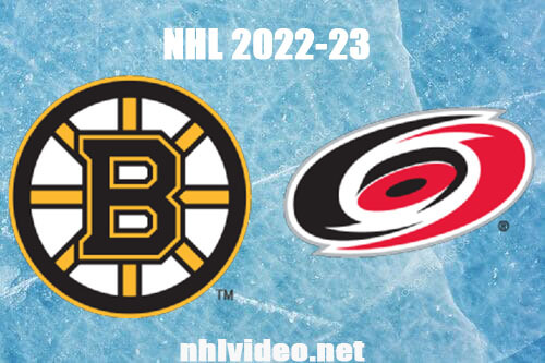 Boston Bruins vs Carolina Hurricanes Full Game Replay Mar 26, 2023 NHL Live Stream