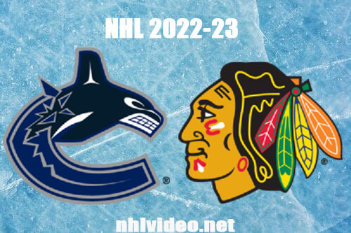 Vancouver Canucks vs Chicago Blackhawks Full Game Replay Mar 26, 2023 NHL Live Stream