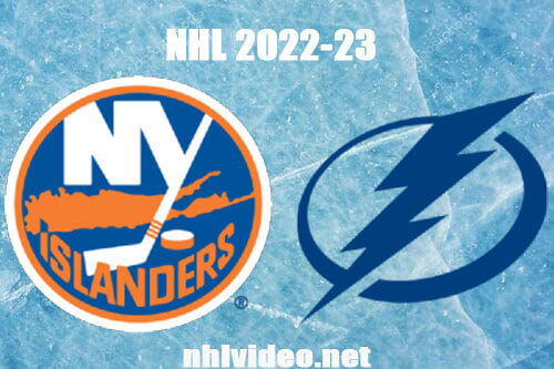 New York Islanders vs Tampa Bay Lightning Full Game Replay Apr 1, 2023 NHL Live Stream