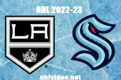 Los Angeles Kings vs Seattle Kraken Full Game Replay Apr 1, 2023 NHL Live Stream