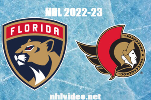 Florida Panthers vs Ottawa Senators Full Game Replay Mar 27, 2023 NHL Live Stream