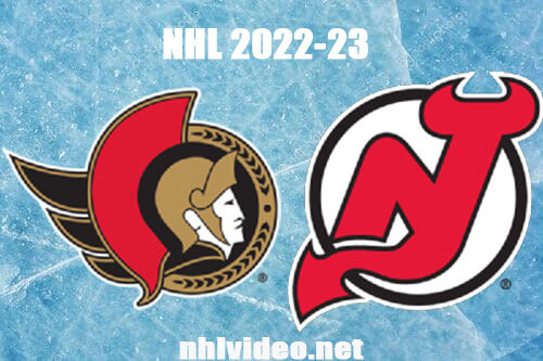 Ottawa Senators vs New Jersey Devils Full Game Replay Mar 25, 2023 NHL Live Stream