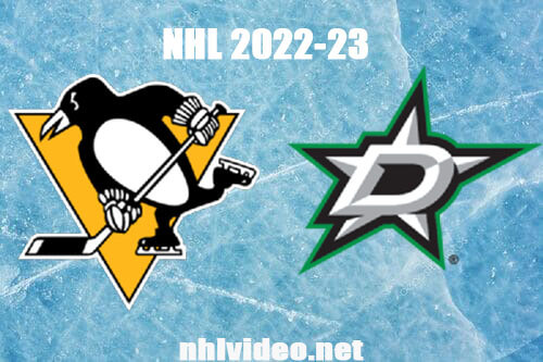 Pittsburgh Penguins vs Dallas Stars Full Game Replay Mar 23, 2023 NHL Live Stream
