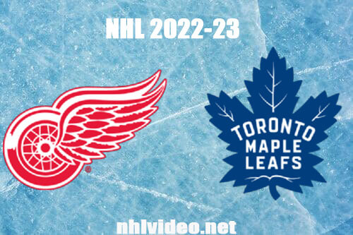 Detroit Red Wings vs Toronto Maple Leafs Full Game Replay Apr 2, 2023 NHL Live Stream