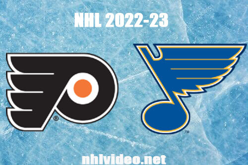 Philadelphia Flyers vs St. Louis Blues Full Game Replay Apr 4, 2023 NHL Live Stream