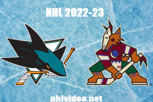 San Jose Sharks vs Arizona Coyotes Full Game Replay Apr 1, 2023 NHL Live Stream