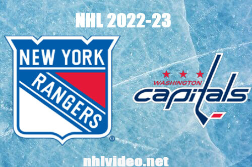New York Rangers vs Washington Capitals Full Game Replay Apr 2, 2023 NHL Live Stream