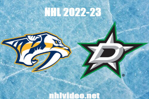 Nashville Predators vs Dallas Stars Full Game Replay Apr 3, 2023 NHL Live Stream