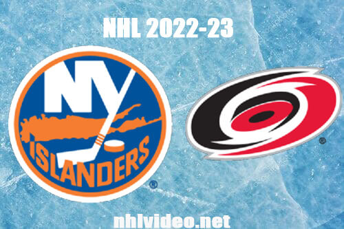 New York Islanders vs Carolina Hurricanes Full Game Replay Apr 2, 2023 NHL Live Stream