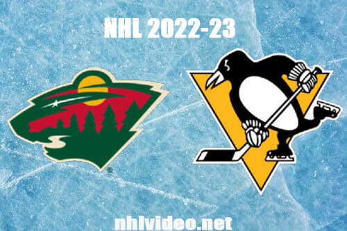 Minnesota Wild vs Pittsburgh Penguins Full Game Replay Apr 6, 2023 NHL Live Stream