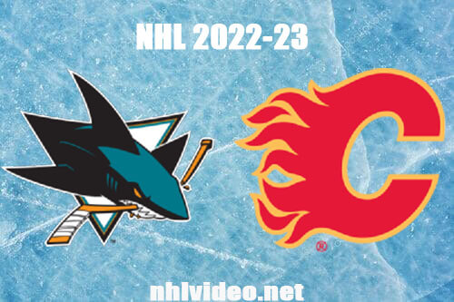 San Jose Sharks vs Calgary Flames Full Game Replay Apr 12, 2023 NHL Live Stream