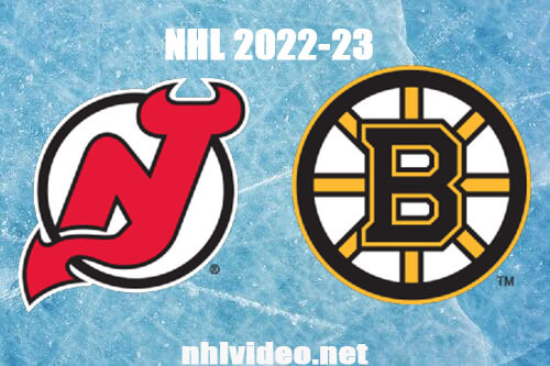 New Jersey Devils vs Boston Bruins Full Game Replay Apr 8, 2023 NHL Live Stream