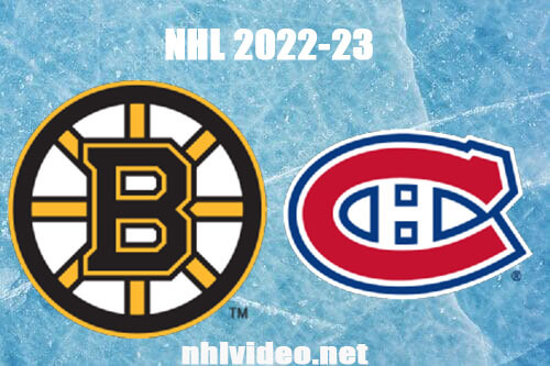 Boston Bruins vs Montreal Canadiens Full Game Replay Apr 13, 2023 NHL Live Stream