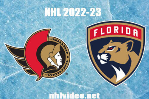 Ottawa Senators vs Florida Panthers Full Game Replay Apr 6, 2023 NHL Live Stream