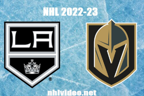 Los Angeles Kings vs Vegas Golden Knights Full Game Replay Apr 6, 2023 NHL Live Stream