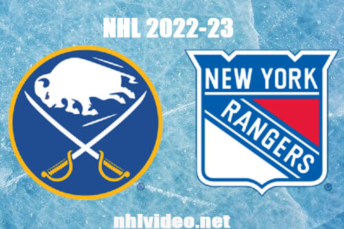 Buffalo Sabres vs New York Rangers Full Game Replay Apr 10, 2023 NHL Live Stream