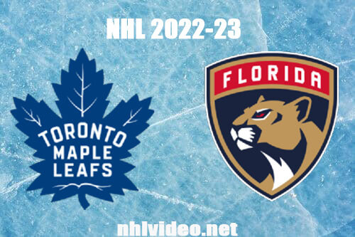 Toronto Maple Leafs vs Florida Panthers Full Game Replay Apr 10, 2023 NHL Live Stream