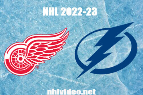 Detroit Red Wings vs Tampa Bay Lightning Full Game Replay Apr 13, 2023 NHL Live Stream