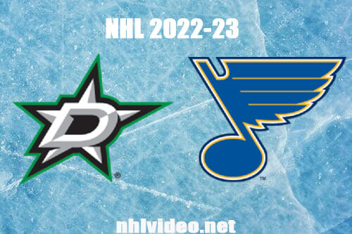 Dallas Stars vs St. Louis Blues Full Game Replay Apr 12, 2023 NHL Live Stream