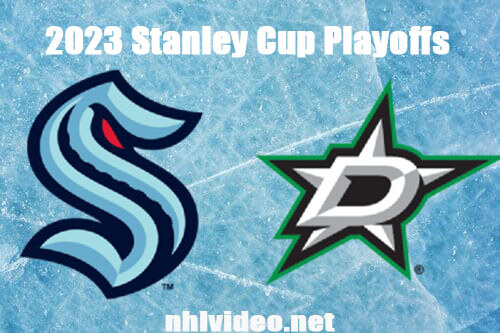 Seattle Kraken vs Dallas Stars Game 1 Full Game Replay May 2, 2023 NHL Stanley Cup Live Stream