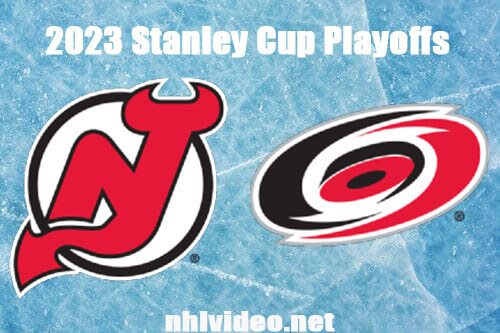 New Jersey Devils vs Carolina Hurricanes Game 2 Full Game Replay May 5, 2023 NHL Stanley Cup Live Stream
