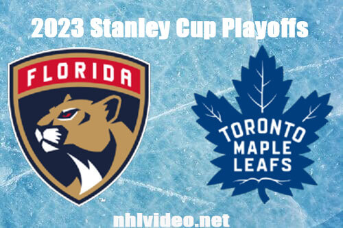 Florida Panthers vs Toronto Maple Leafs Game 2 Full Game Replay May 4, 2023 NHL Stanley Cup Live Stream