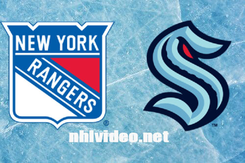 New York Rangers vs Seattle Kraken Full Game Replay Oct 21, 2023 NHL