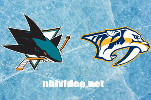 San Jose Sharks vs Nashville Predators Full Game Replay Oct 21, 2023 NHL