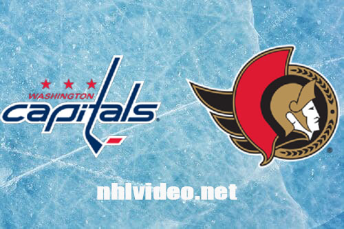 Washington Capitals vs Ottawa Senators Full Game Replay Oct 18, 2023 NHL