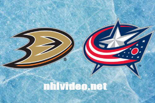 Anaheim Ducks vs Columbus Blue Jackets Full Game Replay Oct 24, 2023 NHL