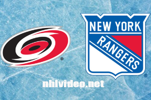 Carolina Hurricanes vs New York Rangers Full Game Replay Nov 2, 2023 NHL