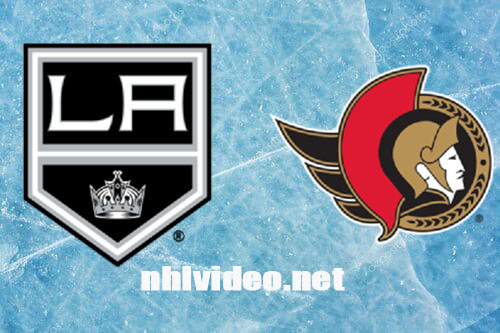 Los Angeles Kings vs Ottawa Senators Full Game Replay Nov 2, 2023 NHL