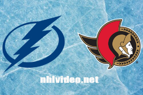 Tampa Bay Lightning vs Ottawa Senators Full Game Replay Nov 4, 2023 NHL