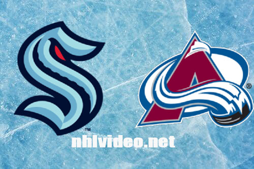 Seattle Kraken vs Colorado Avalanche Full Game Replay Nov 9, 2023 NHL