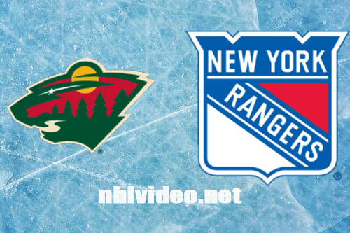 Minnesota Wild vs New York Rangers Full Game Replay Nov 9, 2023 NHL