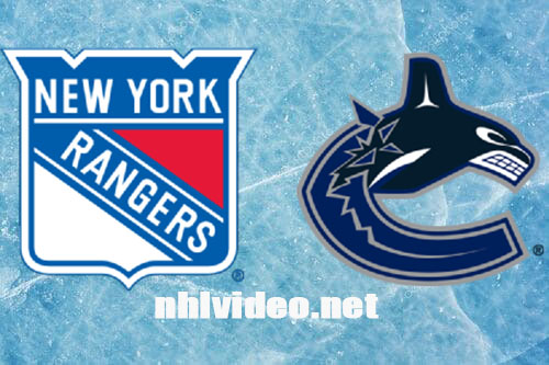 New York Rangers vs Vancouver Canucks Full Game Replay Oct 28, 2023 NHL