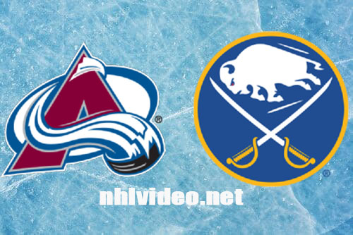 Colorado Avalanche vs Buffalo Sabres Full Game Replay Oct 29, 2023 NHL