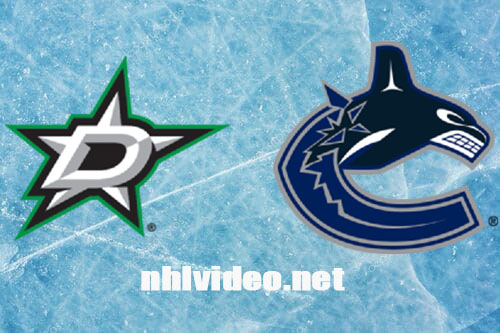Dallas Stars vs Vancouver Canucks Full Game Replay Nov 4, 2023 NHL