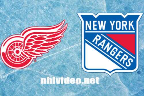 Detroit Red Wings vs New York Rangers Full Game Replay Nov 7, 2023 NHL